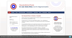 Desktop Screenshot of doktor-ritter.de